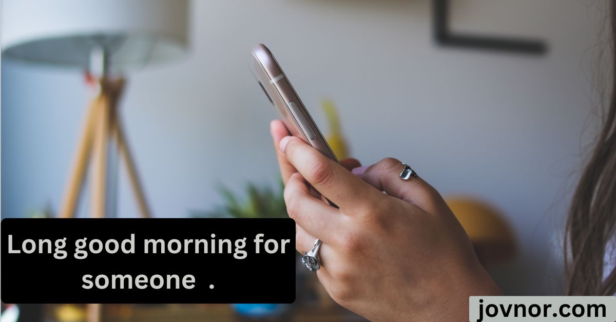 feature image of good morning message